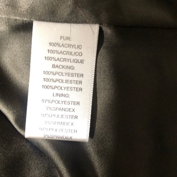 JENNY HAN FAUX FUR VEST WOMENS SIZE LARGE - Picture 9 of 13